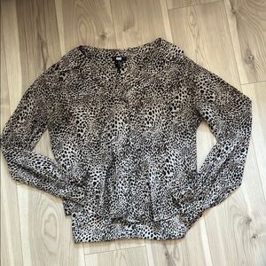Animal Print Women's Top